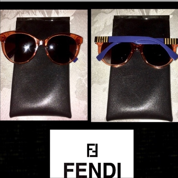 FENDI UNISEX SUNGLASSES CAN BE CHANGED TO SCRIPT - Picture 4 of 8